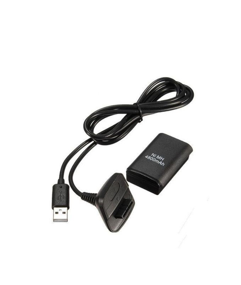 Xbox 360 play and Charge Kit 4800mAh - Black