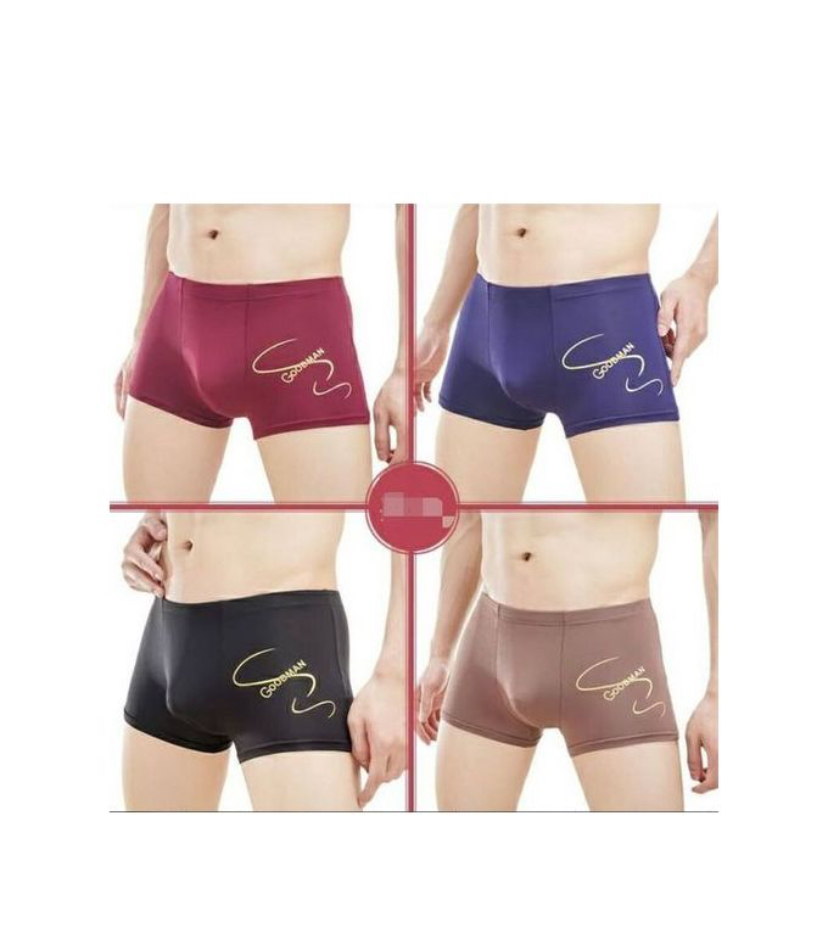 4pc Men Underwear Clothes Comfortable Boy Short Men